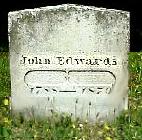 Edwards tombstone