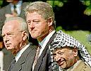 Rabin, Clinton and Arafat