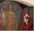 Ivan the Terrible and woman in red