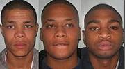 Andre Campbell, 24, his half-brother Lloyd Henry, 20, and Jermaine Yateman, 19
