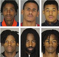 6 black criminals